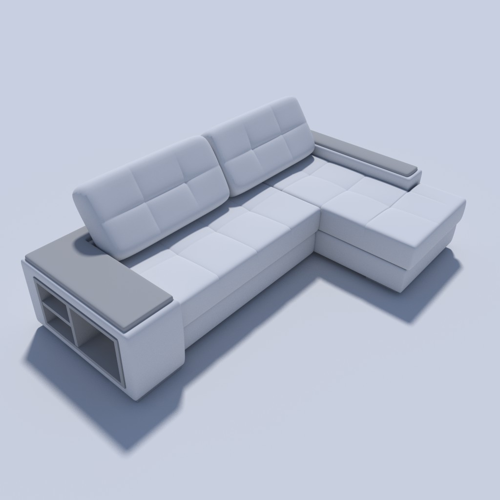 L-shaped sofa preview image 1